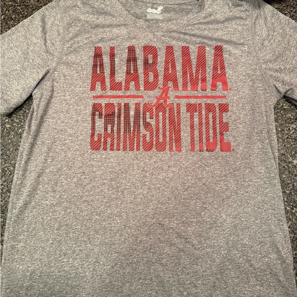 Gray Alabama Crimson Tide T-Shirt
